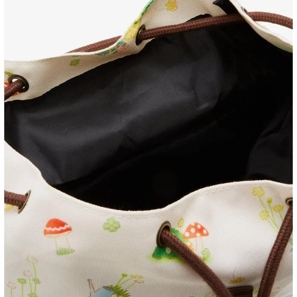 New Sanrio Hello Kitty And Friends Red Mushroom‎ Slouch Backpack Bag Hot Topic